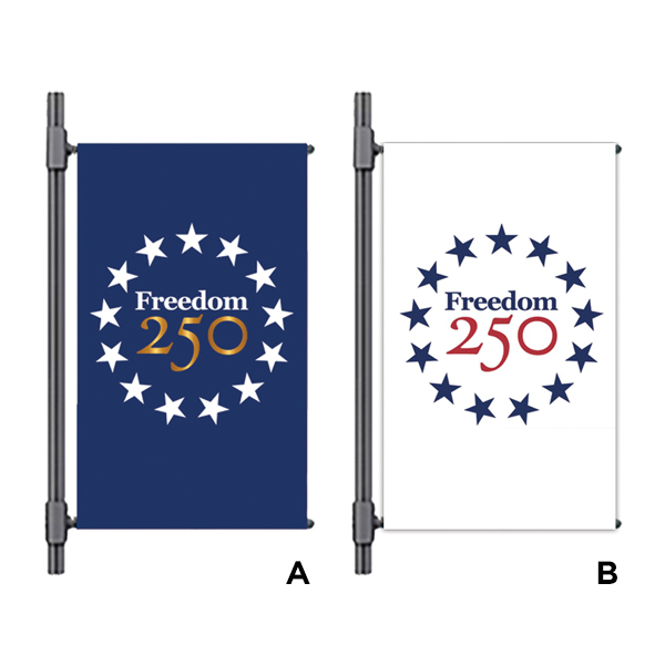 Freedom 250 Pole Banners
