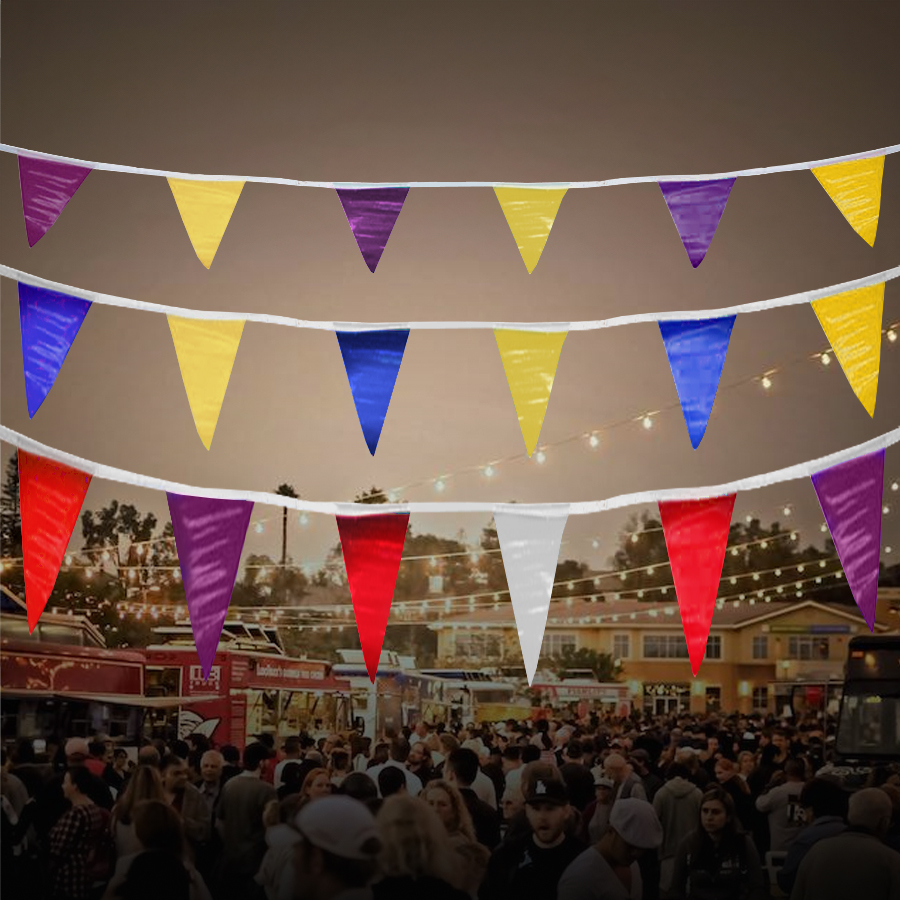 Deluxe 6 mil Poly Pennant Strings